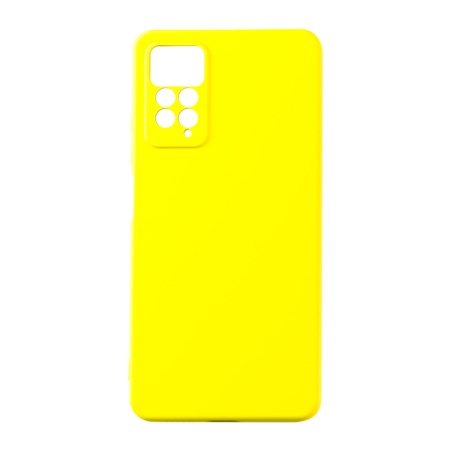 Чехол Colorful Case TPU для Redmi Note 12 Pro 4G лимонно-желтый